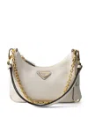 Prada Re-edition Leather Mini-bag In White