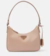 Prada Re-edition 2005 Mini Bag In Beige
