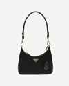 Prada Re-edition Re-nylon Shoulder Bag In Black