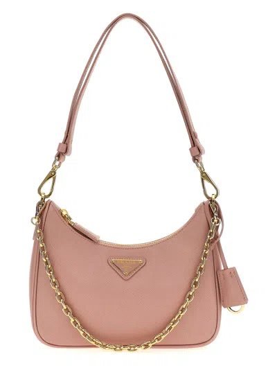 Prada Re-edition Shoulder Bags Pink