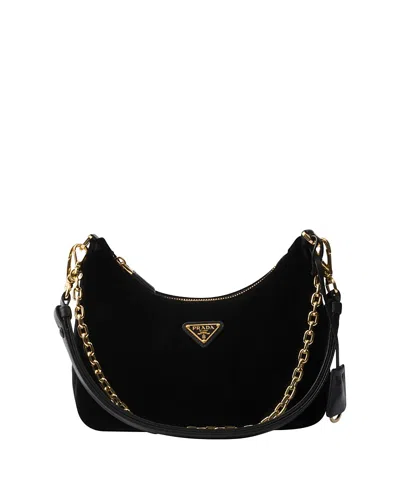 PRADA RE-EDITION VELVET MINI-BAG