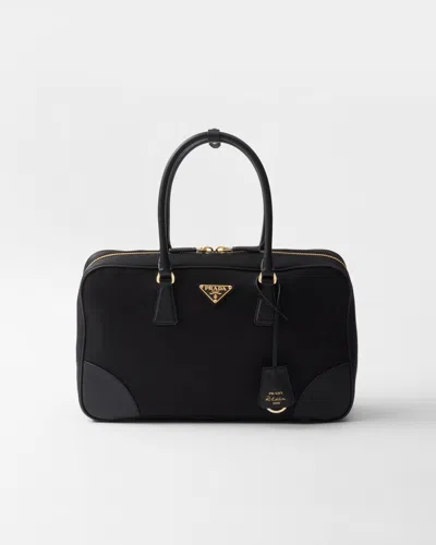 PRADA PRADA RE-EDITION 1978 GROSSE TASCHE MIT ZWEI GRIFFEN AUS RE-NYLON UND SAFFIANO-LEDER