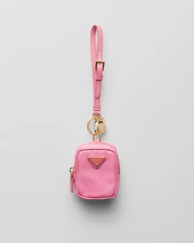 Prada Re-edition 1978 Re-nylon Mini-pouch In Begonia Pink