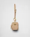 Prada Re-edition 1978 Re-nylon Mini-pouch In Camel