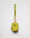 Prada Womens Green Re-edition 1978 Re-nylon Mini Recycled-nylon Pouch In Fern Green