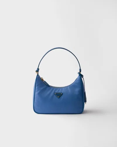 Prada Re-edition 2005 Mini Bag Aus Re-nylon In Blue