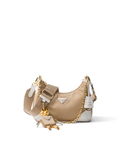 Prada Re-edition 2005 Tasche Aus Re-nylon Und Saffiano-leder