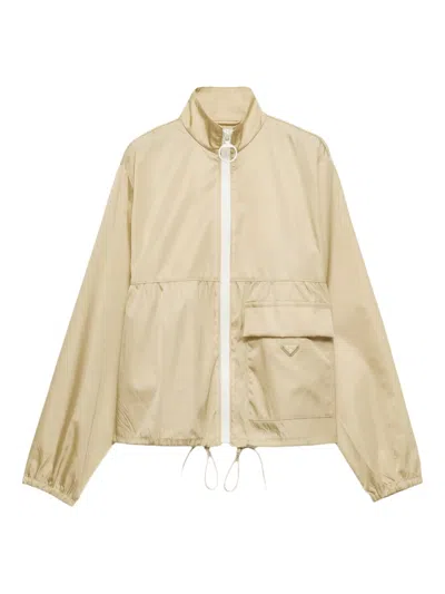Prada Re-nylon Zip Up Jacket