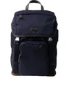 Prada Re-nylon And Leather Backpack