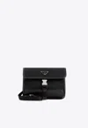Prada Re-nylon And Leather Phone Holder