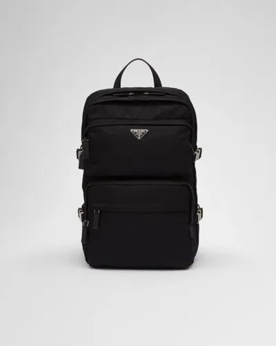 Prada Re-nylon And Saffiano Backpack