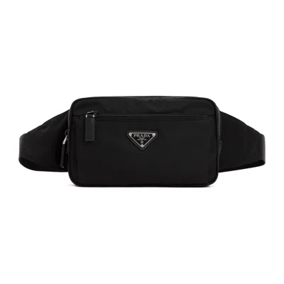 Prada Re-nylon And Saffiano Belt Bag Men