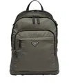 Prada Re-nylon And Saffiano Leather Backpack