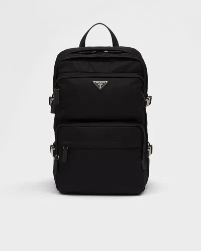 PRADA RUCKSACK AUS RE-NYLON UND SAFFIANO-LEDER