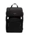 PRADA `RE-NYLON` AND SAFFIANO LEATHER BACKPACK