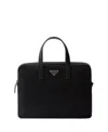 Prada Re-nylon And Saffiano Leather Briefcase