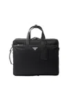 Prada Re-nylon And Saffiano Leather Briefcase