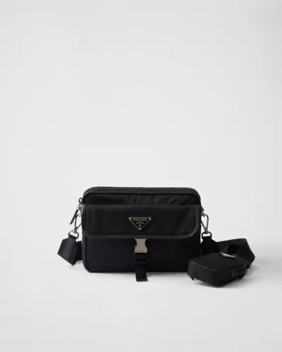 PRADA SCHULTERTASCHE AUS RE-NYLON UND SAFFIANO-LEDER