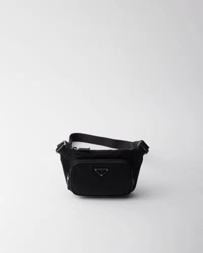 Prada Re-nylon And Saffiano Leather Shoulder Bag