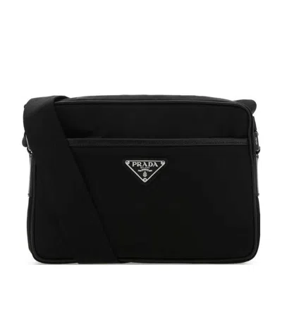 Prada Re-nylon Shoulder Bag In Purple