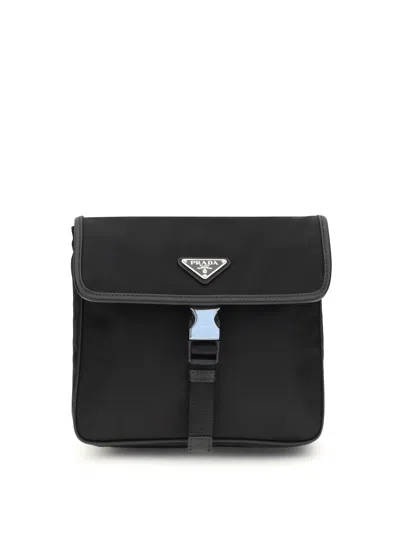Prada Re-nylon And Saffiano Shoulder Bag