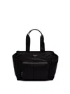 Prada `re-nylon` Baby Bag In Black  