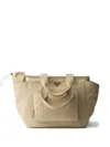 Prada Re-nylon Baby-bottle Tote Bag In Neutral