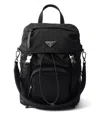 Prada Re-nylon Backpack In Black