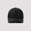 Prada Re-nylon Baseball Cap In Black