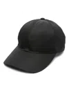 Prada Re-nylon Baseball Cap Accessories In Black