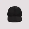 Prada Re-nylon Baseball Cap In Black