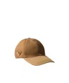 Prada Re-nylon Baseball Cap In Brandy