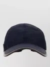 Prada Speedrock Enamelled-triangle Baseball Cap In Black
