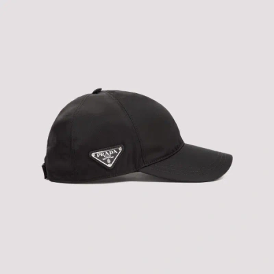 PRADA PRADA RE-NYLON BASEBALL CAP S