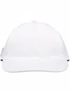 Prada Re-nylon Logo Baseball Hat In White