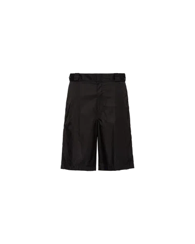 PRADA RE-NYLON BERMUDAS