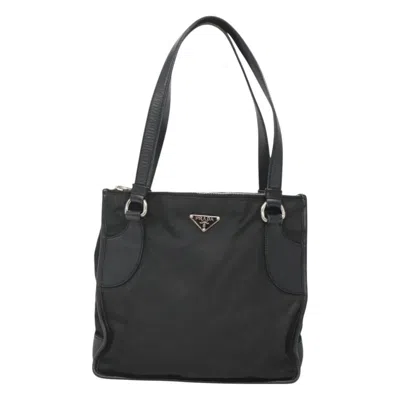 Pre-owned Prada Re-nylon Black Nylon Tote Bag ()