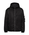 Prada Re-nylon Blouson Jacket In Black