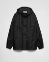 Prada Re-nylon Blouson Jacket In Black