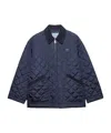 Prada Re-nylon Blouson Jacket In Blue