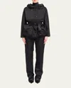 Prada Re-nylon Blouson Jacket W/ Detachable Hood