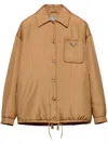 Prada Blousonjacke Aus Leichtem Re-nylon In 褐色