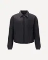 Prada Giubbino Imbottito In Re-nylon Nero Uomo In Black