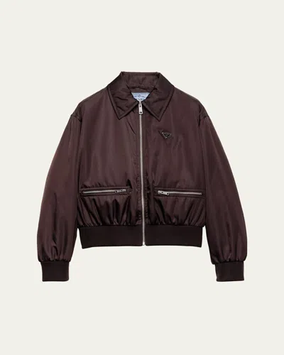 PRADA RE-NYLON BOMBER JACKET