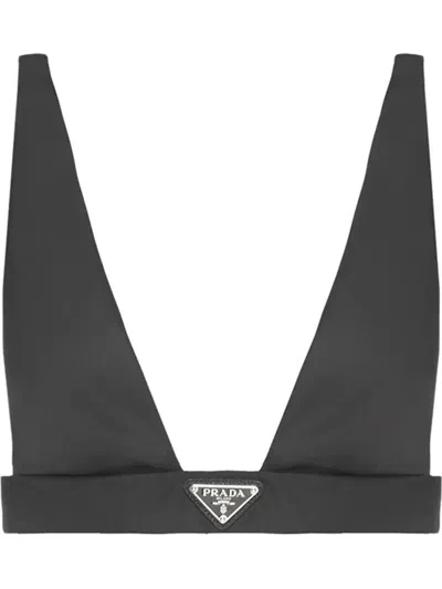 PRADA PRADA RE-NYLON BRALETTE