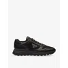Prada Sneakers Prax 2.0 In Black Fabric And Mesh In Black