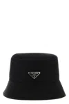 Prada Re-nylon Bucket Hat Hats Black