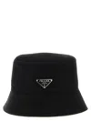 Prada Re-nylon Bucket Hat Hats Black