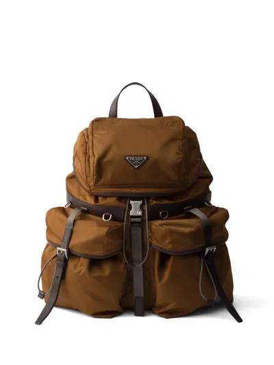 PRADA RE-NYLON BUCKLED BACKPACK