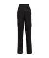 Prada Re-nylon Convertible Pants In Black